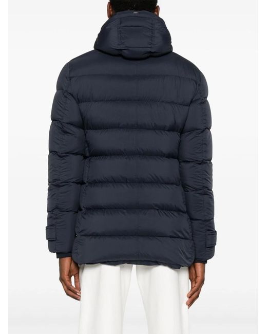 Herno Blue L'Eskimo Down Jacket for men