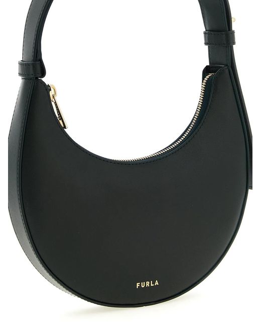 Furla Black Delizia' Mini Shoulder Bag
