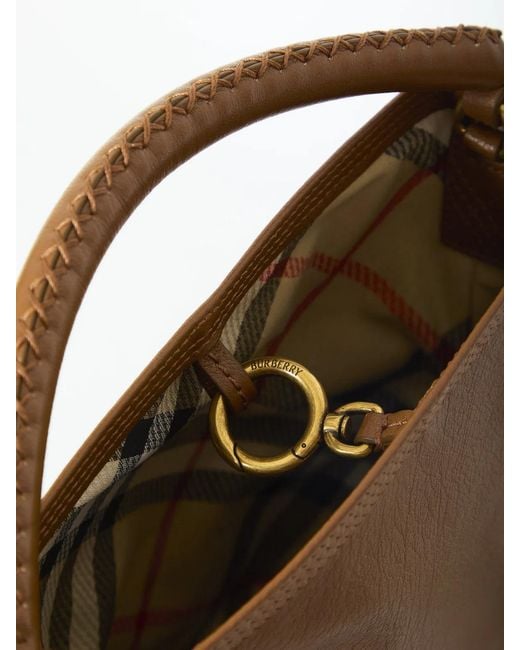 Burberry Brown B Clip Bucket Bag