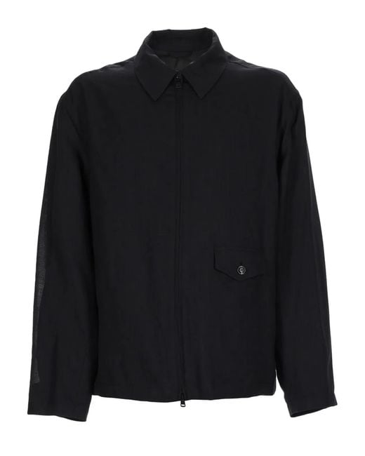 Our Legacy Black Super Merino Wool Sports Jacket for men