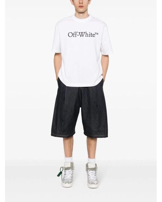 Off-White c/o Virgil Abloh White Big Bookish Skate S/S Tee for men