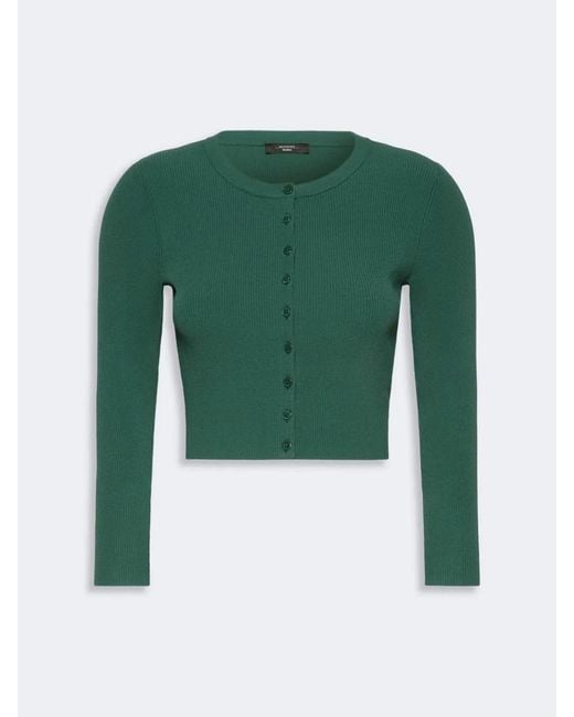 Weekend by Maxmara Green Wkdtennis Cardigan