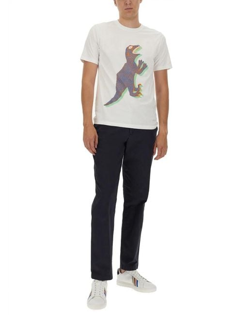 Paul Smith Blue Ps Paul Smith Regular Fit Pants for men