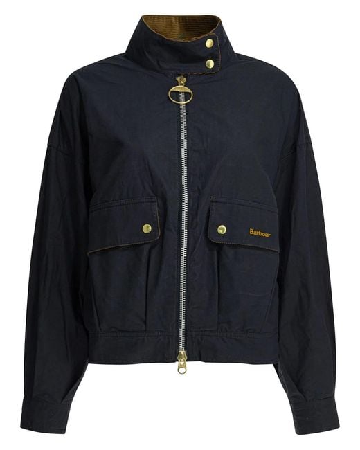 Barbour Black Cotton Jacket