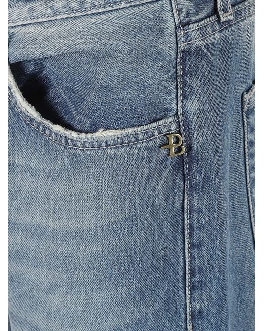 Ballantyne Blue 100% Cotton Trousers for men