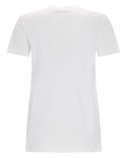 Max Mara Gray T-Shirt "Spadino" Con Stampa