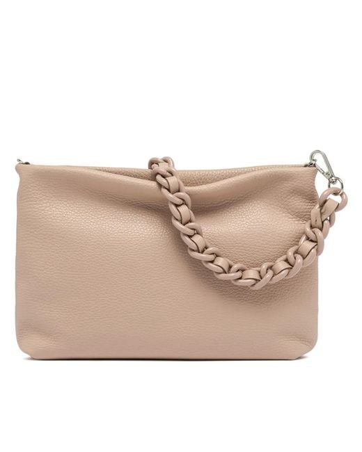 Gianni Chiarini Natural Leather Handbag Brenda