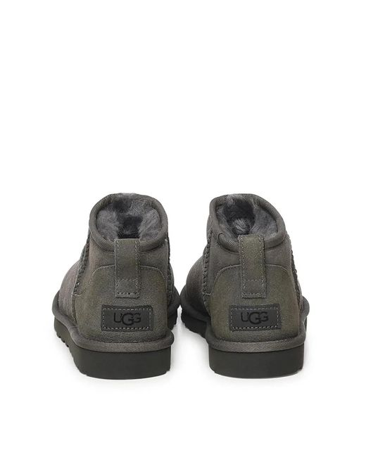 Ugg Gray Classic Ultra Mini Boots for men
