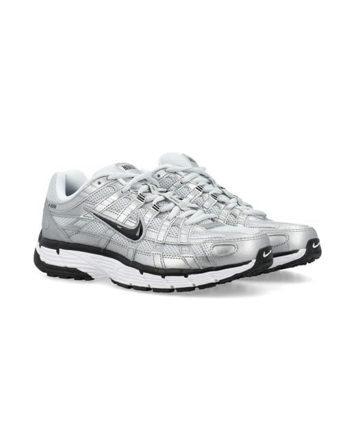 Nike White P-6000 Sneakers