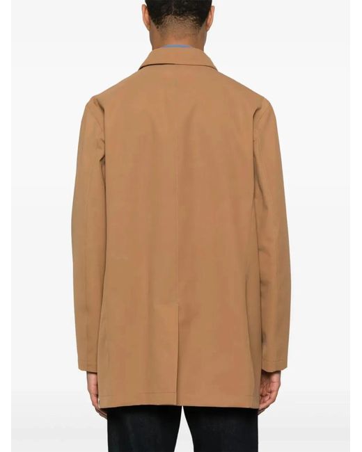 Peuterey Brown Hinnoya Parka Coat for men