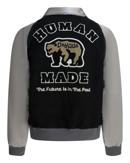 Human Made Black Cotton Jacket for men