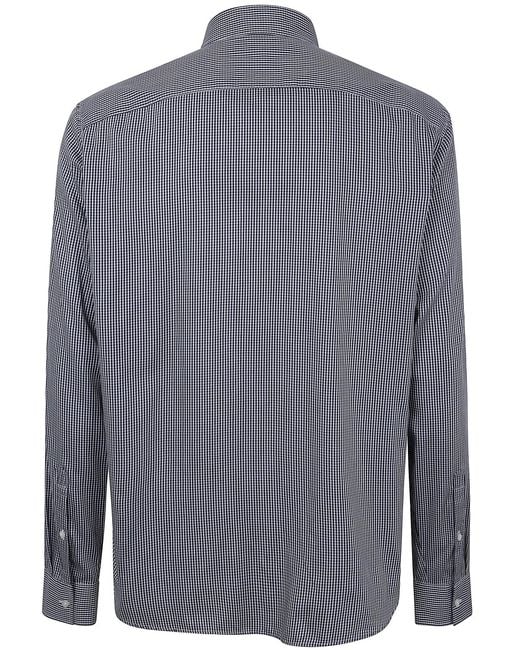 Michael Kors Blue Long Sleeves Classic Shirt for men