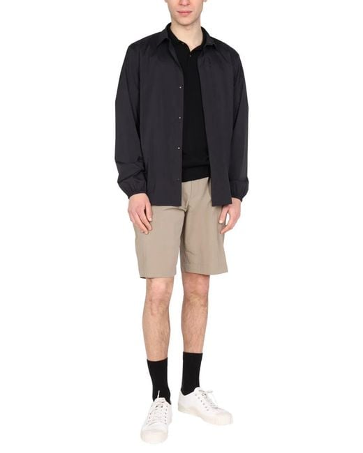 Monobi Blue Shirt Jacket for men