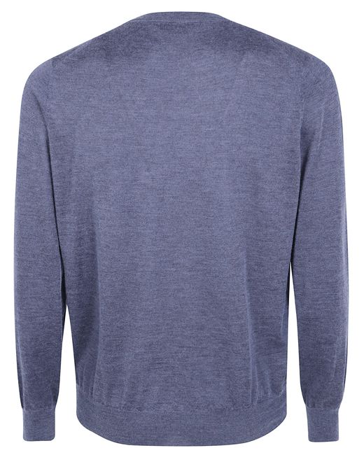 Brunello Cucinelli Blue Sweater for men