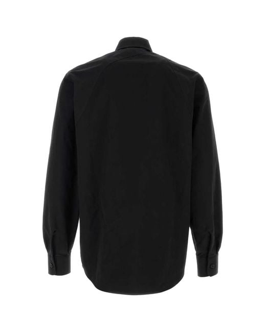 McQueen Black Harness Utility Shrt for men