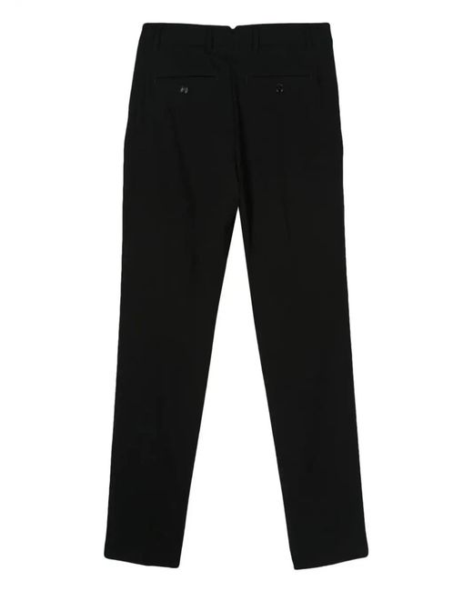 AMI Black Cigarette Trousers