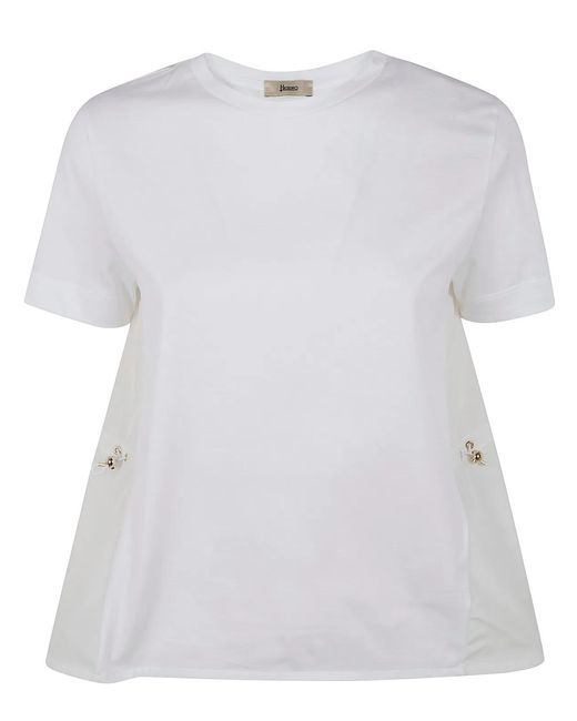 Herno White Classic T-Shirt