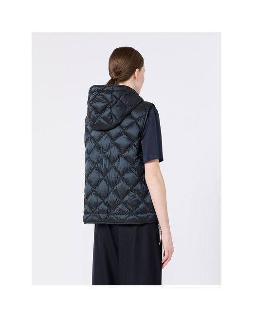 Max Mara Blue Mtctrefa Puffer