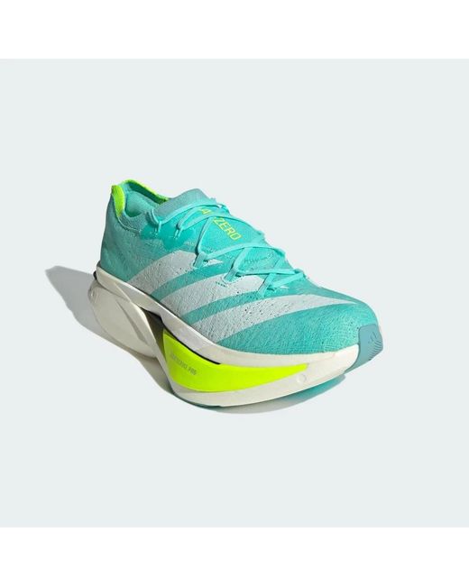 Adidas Originals Blue Adizero Printime X3 Sneakers For