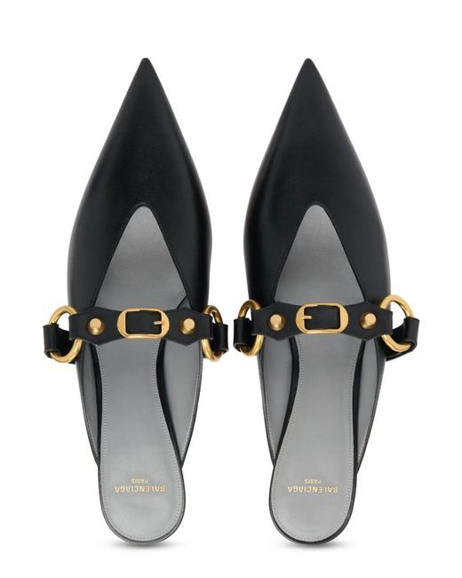 Balenciaga Black City Mule Mule L45