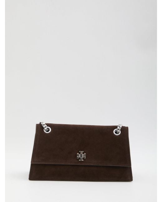 Tory Burch Brown Kira Turnlock Bag