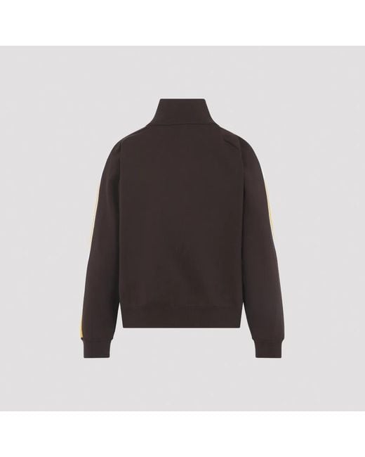 Miu Miu Black Chocolate Tech Fabric Sweatshirt