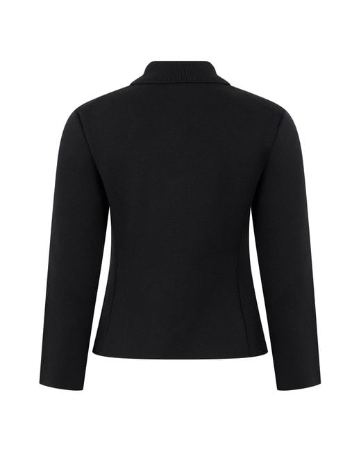 Saint Laurent Black Wool Cardigan