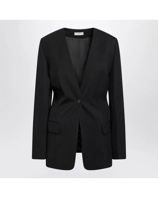 Totême Black Woolblend Jacket