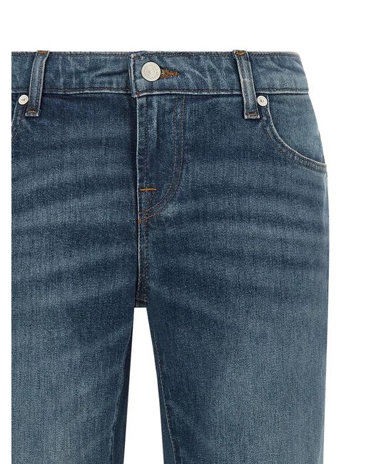 7 For All Mankind Blue 'Low Cigarette' Jeans