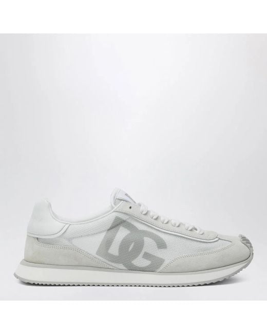 Dolce & Gabbana White Dolce&Gabbana Sneaker Dg Cushion for men