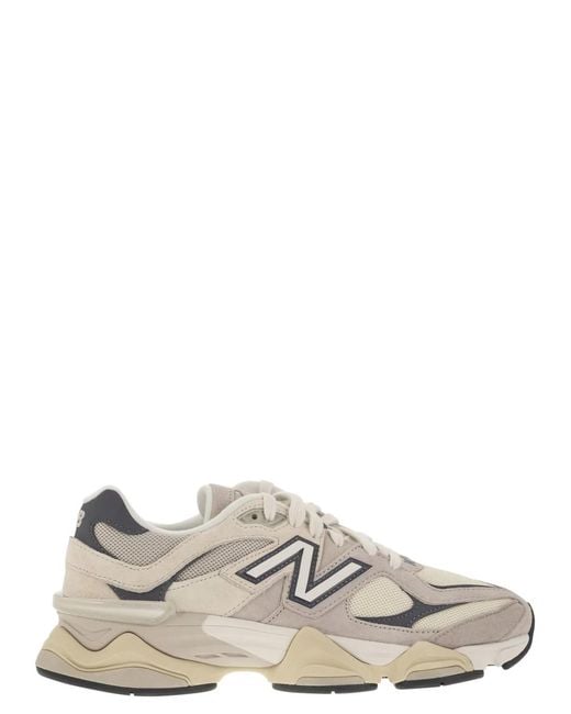 New Balance White 9060
