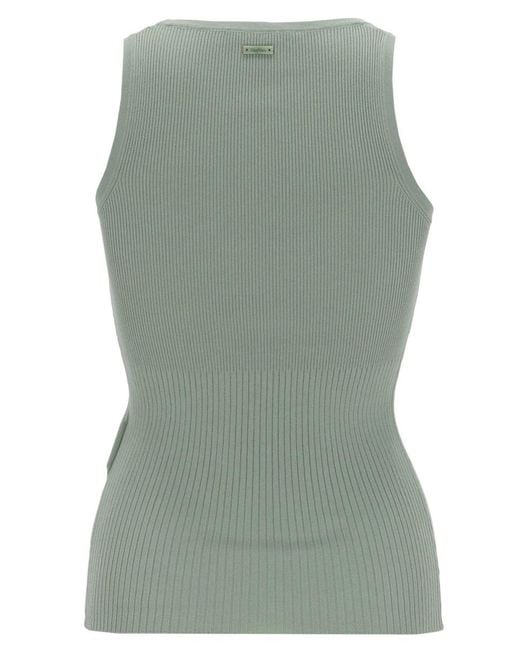 Max Mara Green Viscose Tops