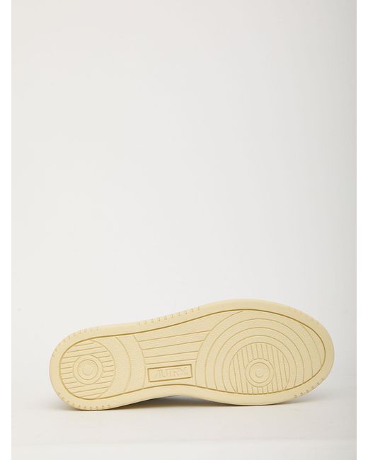 Autry Natural Cow Leather Sneakers for men