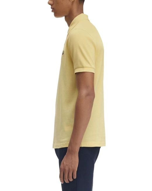 Fred Perry Yellow M6000" Polo Shirt for men
