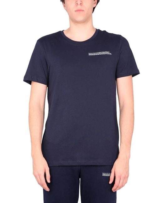 Ballantyne Blue Crewneck T-Shirt for men