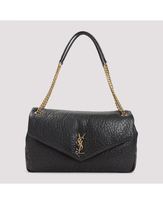 Saint Laurent Black Calypso Large Bag