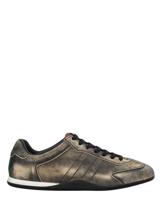 Gucci Brown "Shift" Sneaker