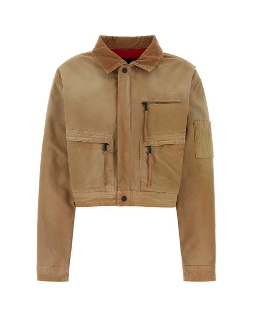 DSquared² Brown Camel Denim Jacket