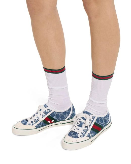 Gucci Blue Tennis 1977 Sneaker