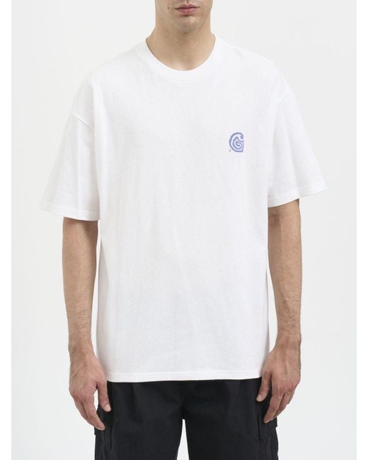 Carhartt White Helix Cotton T-Shirt for men