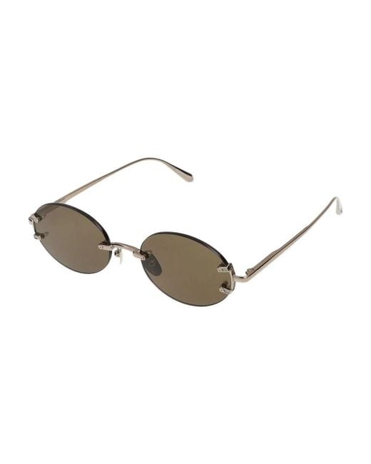 Linda Farrow Green Sunglasses Lfl1544 Stella C7//22/145