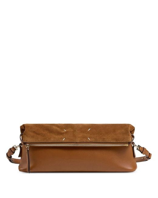 Maison Margiela Brown Borsa "5Ac Soft Pouch"