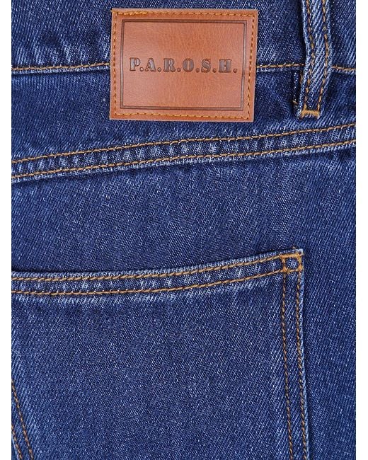 P.A.R.O.S.H. Blue Soft Jeans