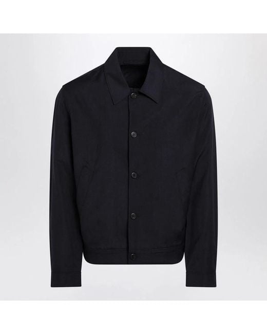 Prada Black Wool And Mohair Jacket for men