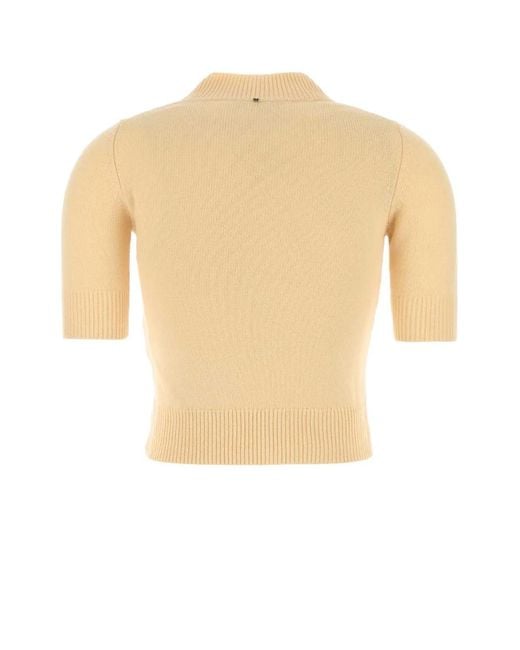 Max Mara White Wool Blend Renon Sweater