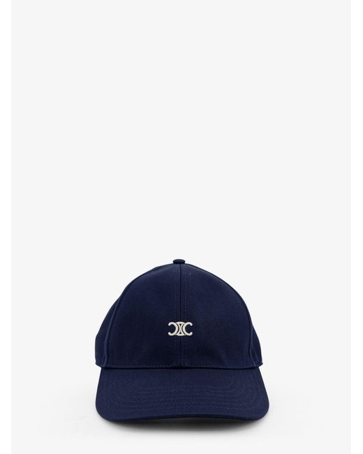 Céline Blue Cotton Baseball Hat