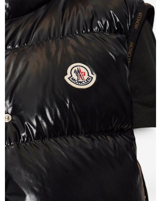 Moncler Black Badia Quilted Gilet