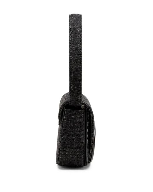 DIESEL Black 1Dr Denim Shoulder Bag