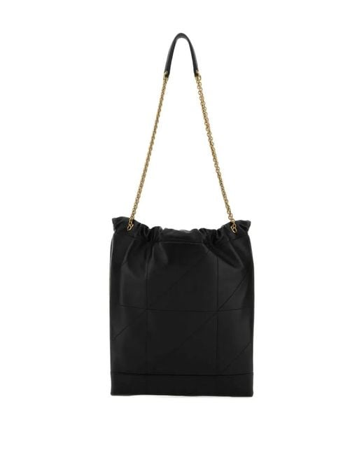 Saint Laurent Black Ysl Bo Jamie Pochon 7_Agneau P