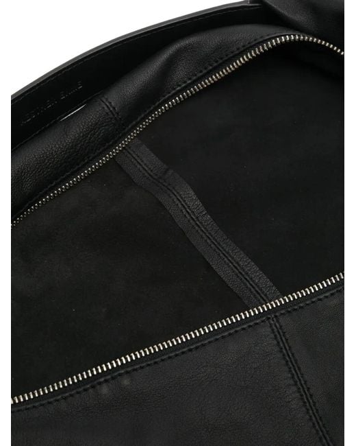Aesther Ekme Black "Ray 50" Large Hobo Bag